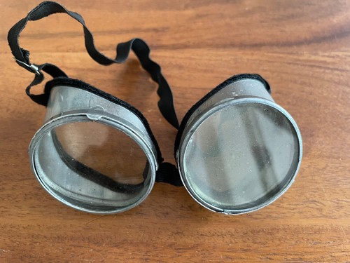 Alte historische schutzbrille - alte,