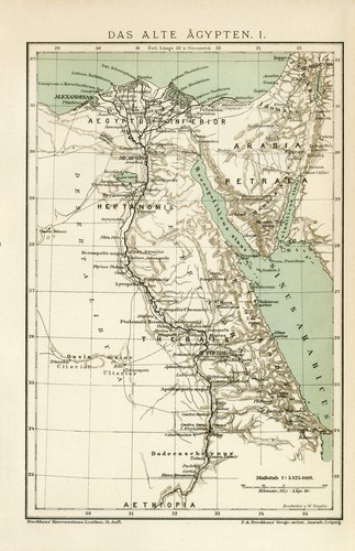 Das alte ägypten - das, theben