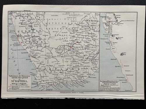 Alte historische landkarte - historische,
