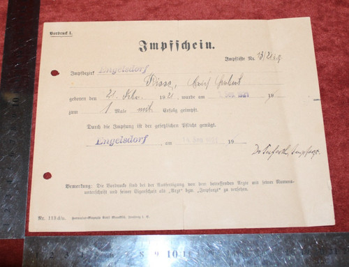 Dokument historisch alter - historisch:,