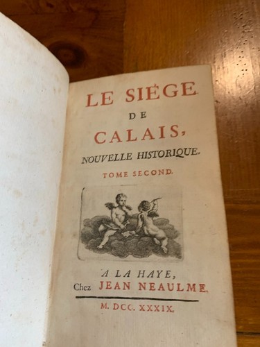 Siège calais 1739 - de,