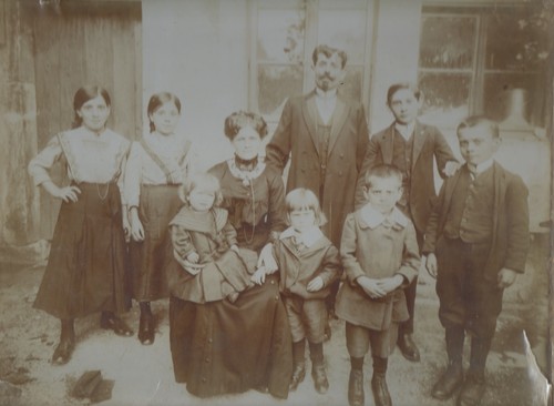 Altes historischen gruppenbild - altes,