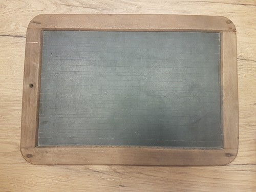 Alte historische schiefertafel - alte,