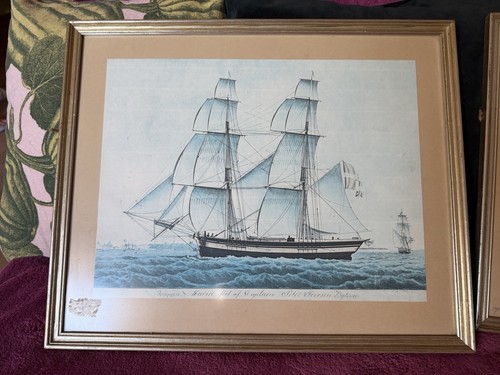 Alte maritime kunstdrucke - 2,