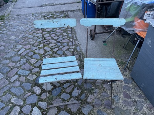 Historische alte klappstühle - historische,