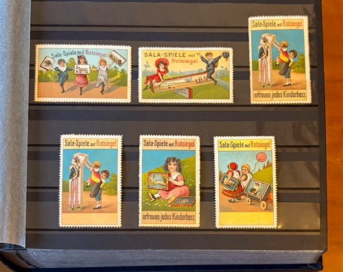 Alte reklamemarken - 6,