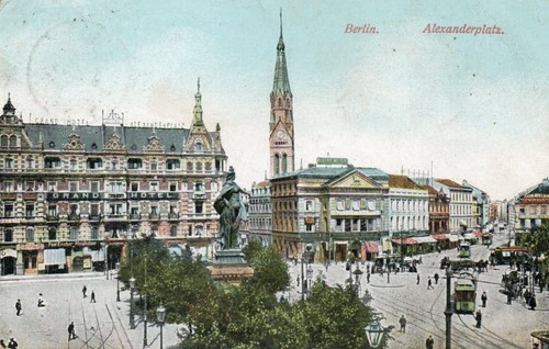Alte historische postkarte - alte,